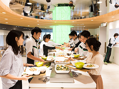昼休みの様子