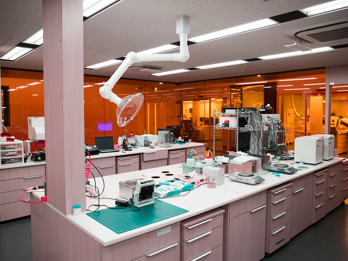 ラボの様子