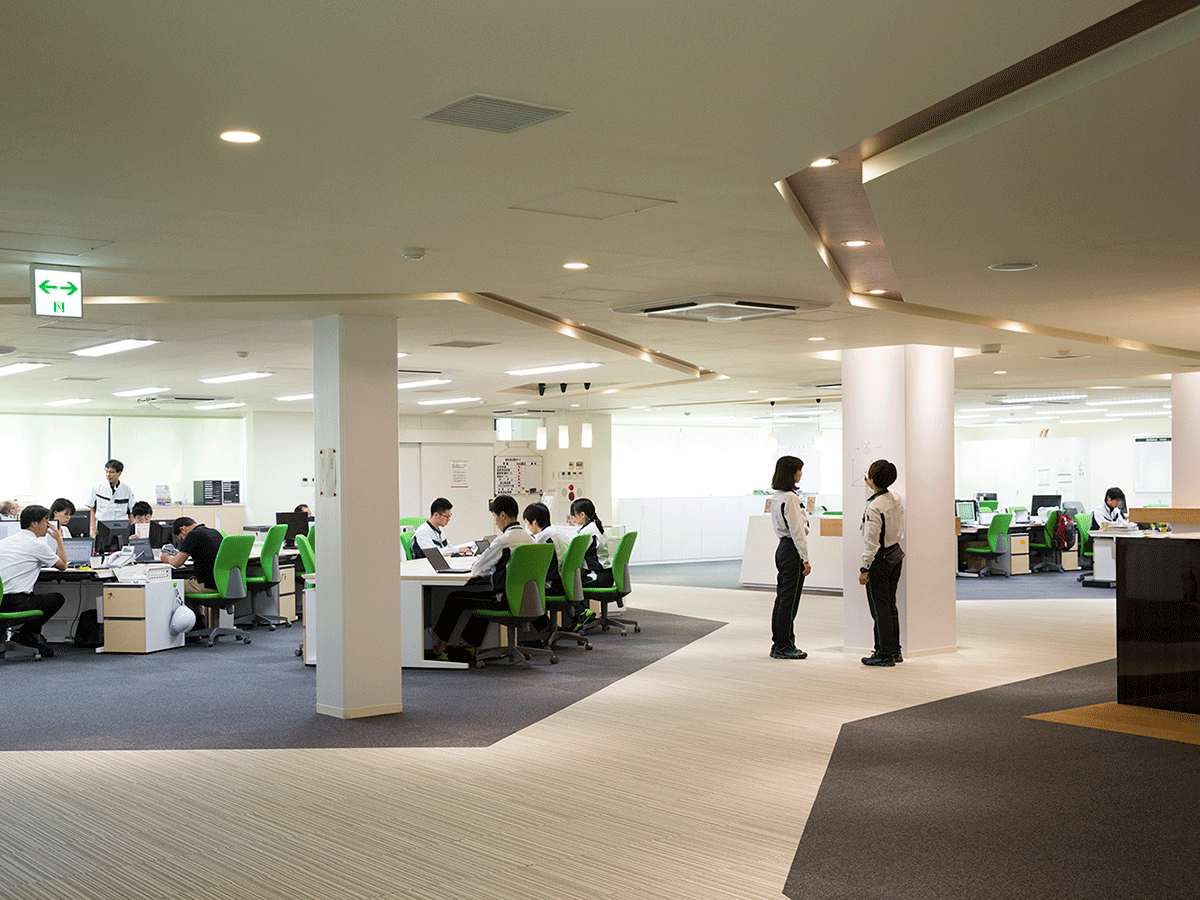 嵐山事業所オフィス