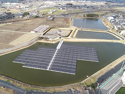 小林池水上太陽光発電所