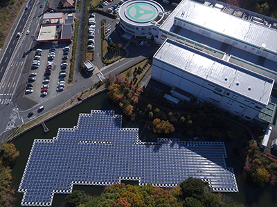 嵐山大沼水上太陽光発電所